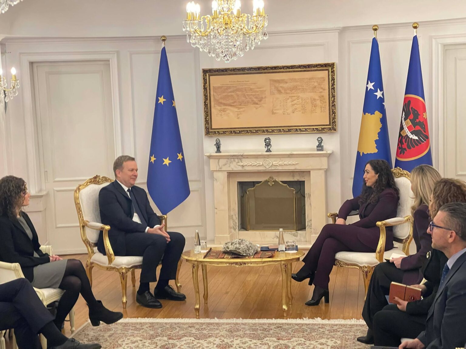 Sorensen završio sastanak sa Kurtijem, sastao se sa Osmani